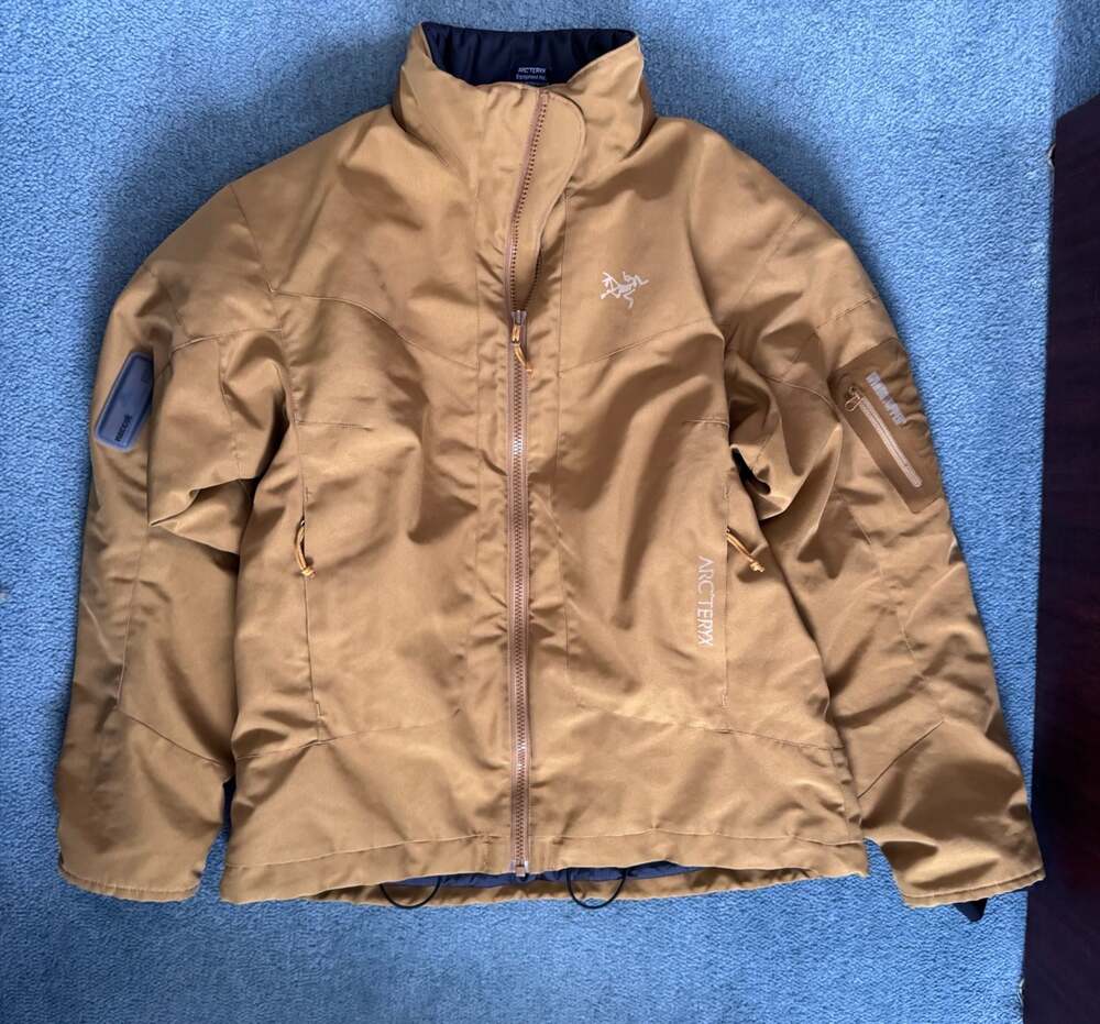 Arc'teryx Women's Vintage Brown Atlas AR Windstopper Ski Jacket Size S
